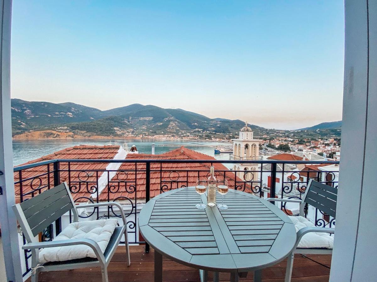 Evageliasvilla Sea View Skopelos Buitenkant foto