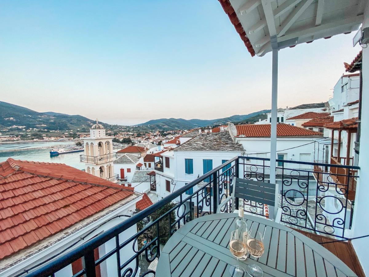 Evageliasvilla Sea View Skopelos Buitenkant foto