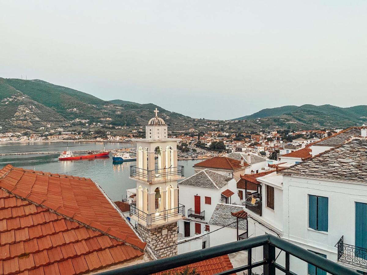 Evageliasvilla Sea View Skopelos Buitenkant foto