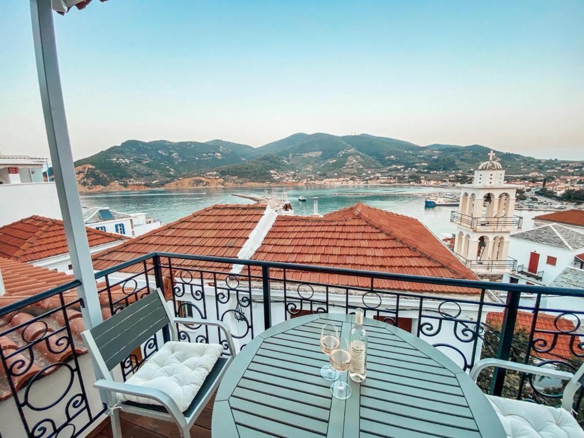 Evageliasvilla Sea View Skopelos Buitenkant foto