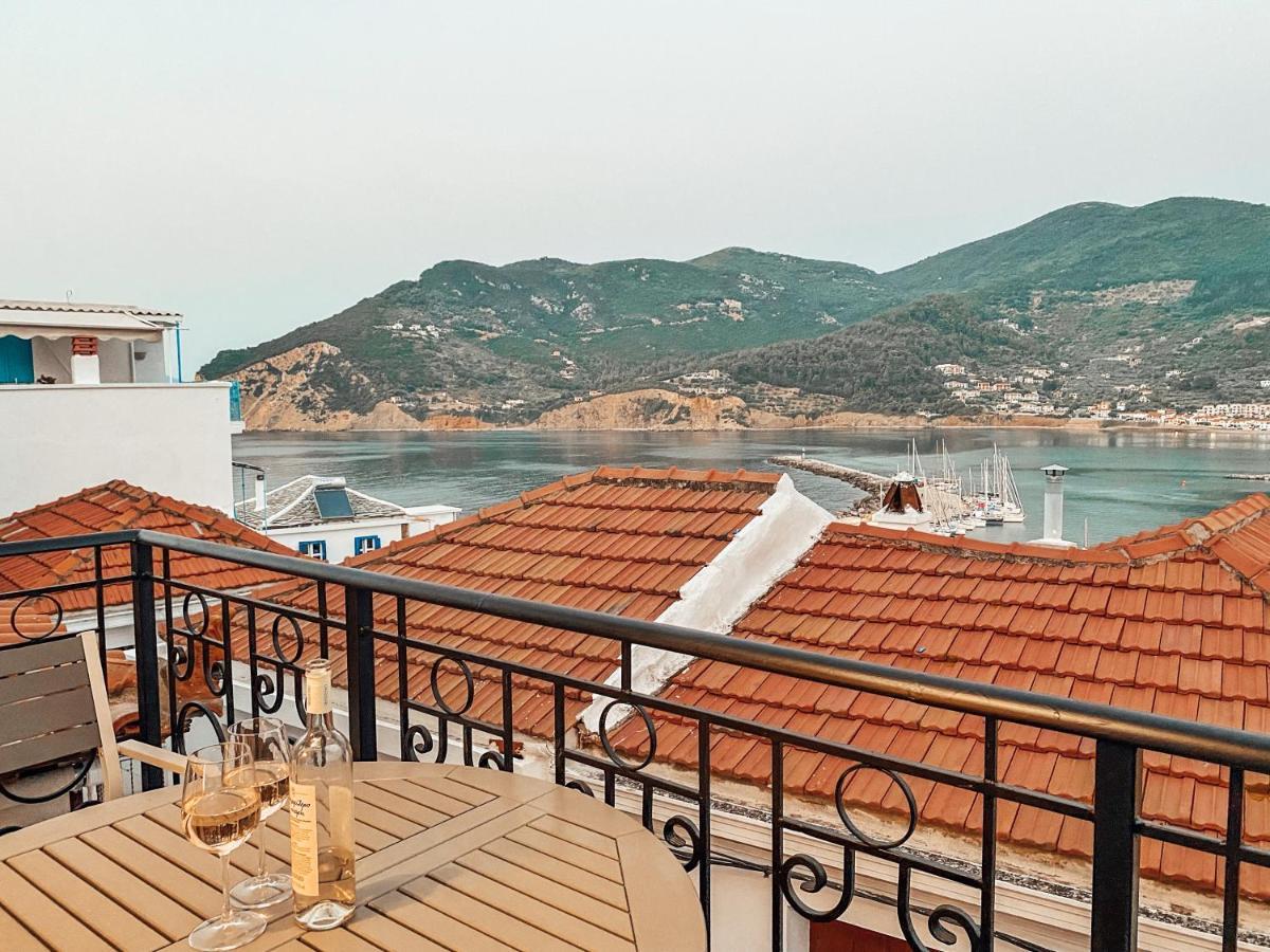 Evageliasvilla Sea View Skopelos Buitenkant foto