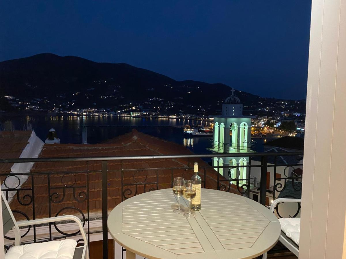 Evageliasvilla Sea View Skopelos Buitenkant foto