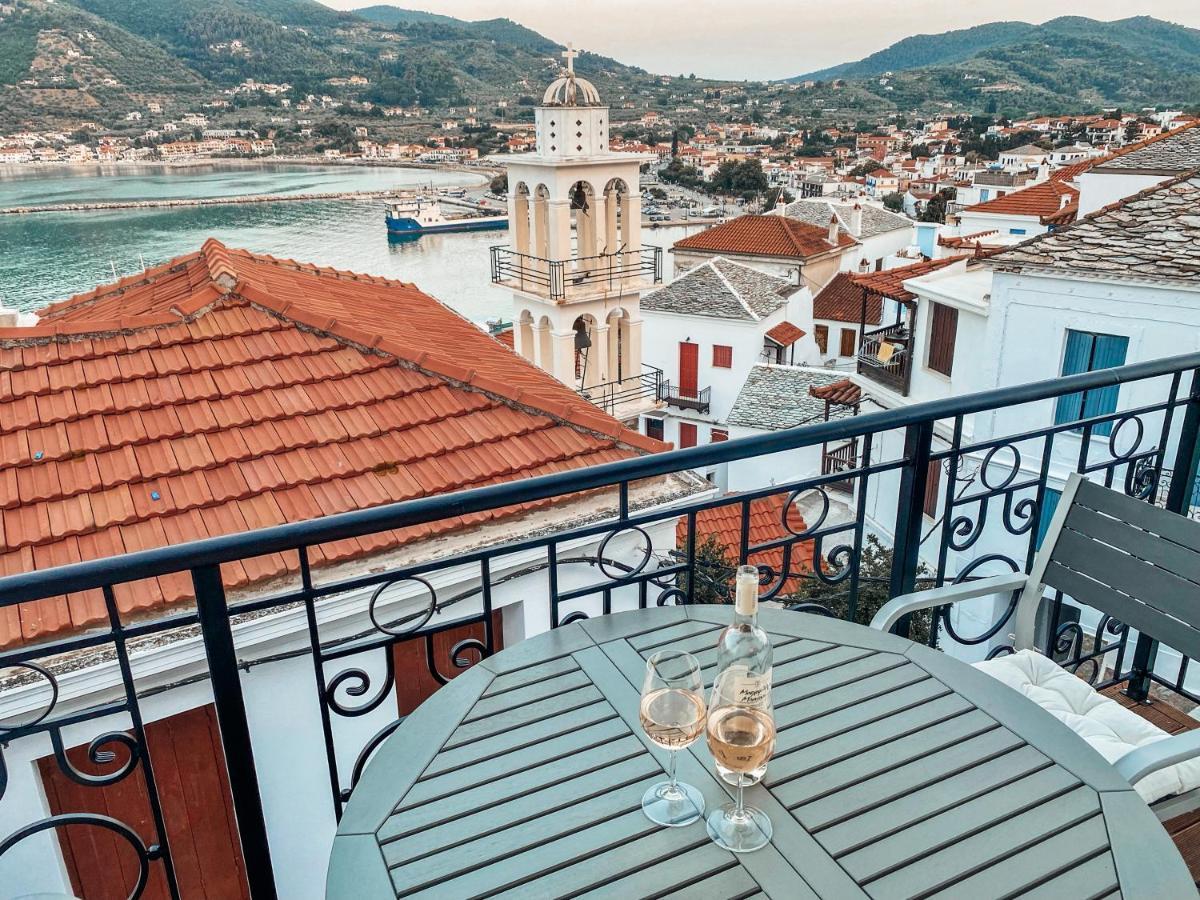 Evageliasvilla Sea View Skopelos Buitenkant foto