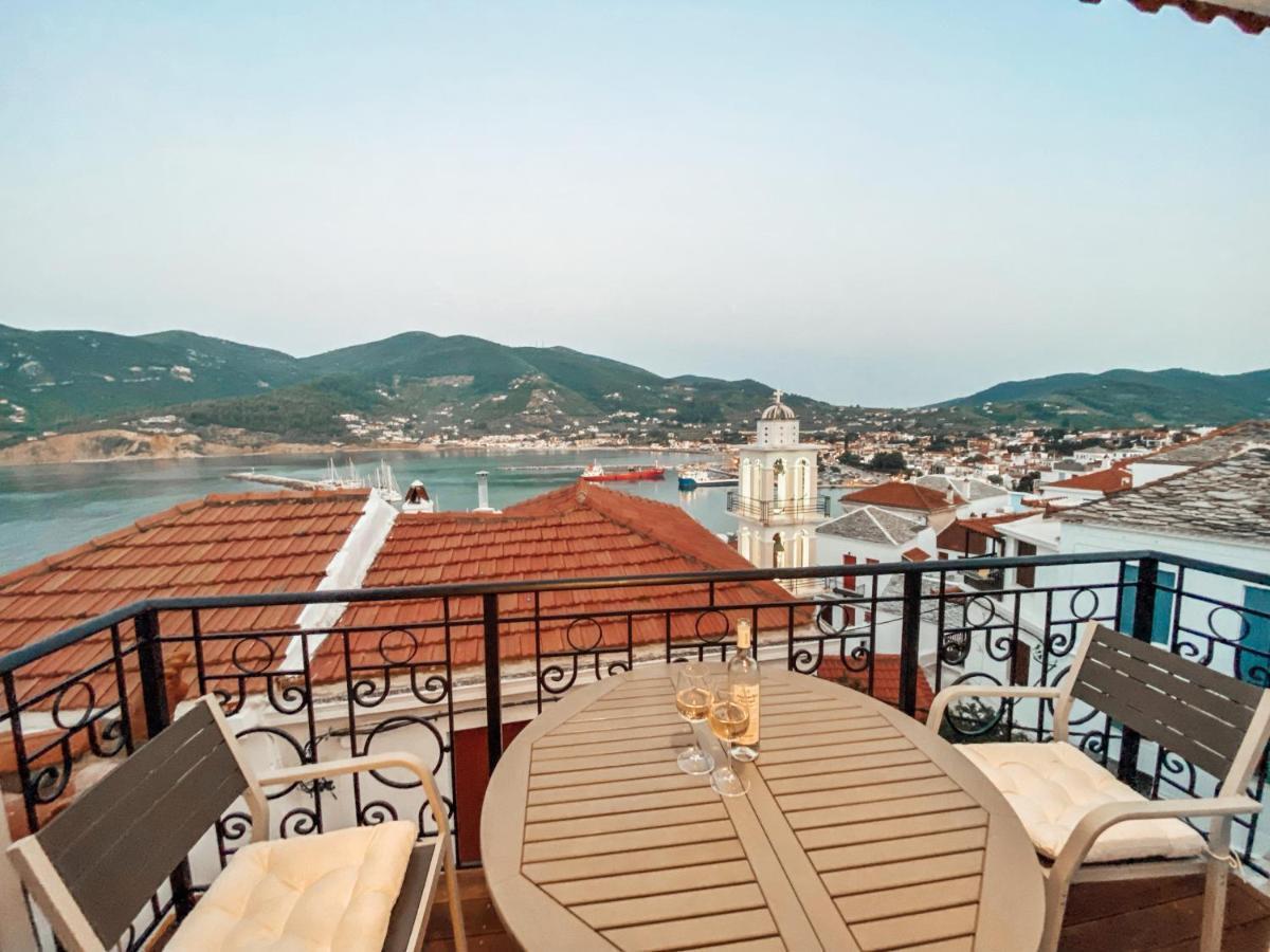 Evageliasvilla Sea View Skopelos Buitenkant foto
