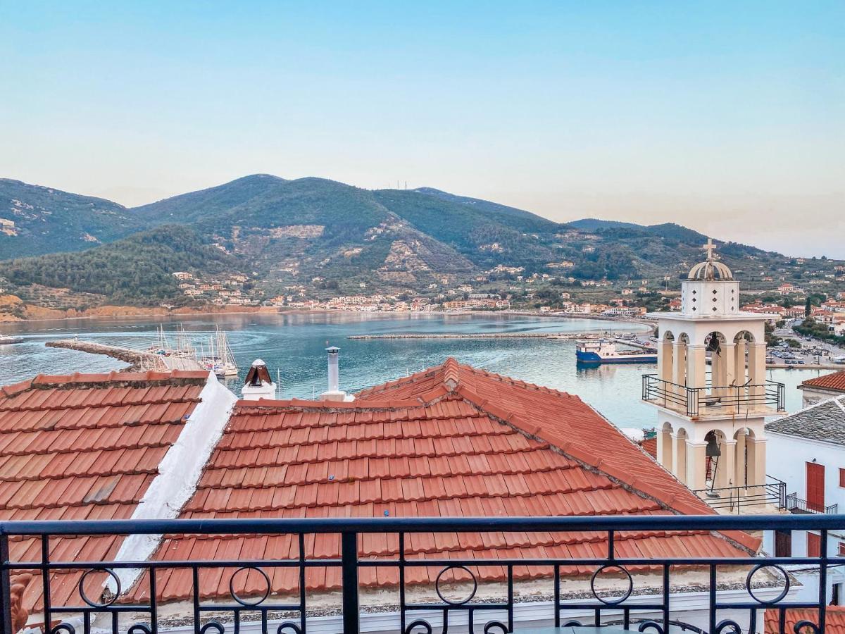 Evageliasvilla Sea View Skopelos Buitenkant foto