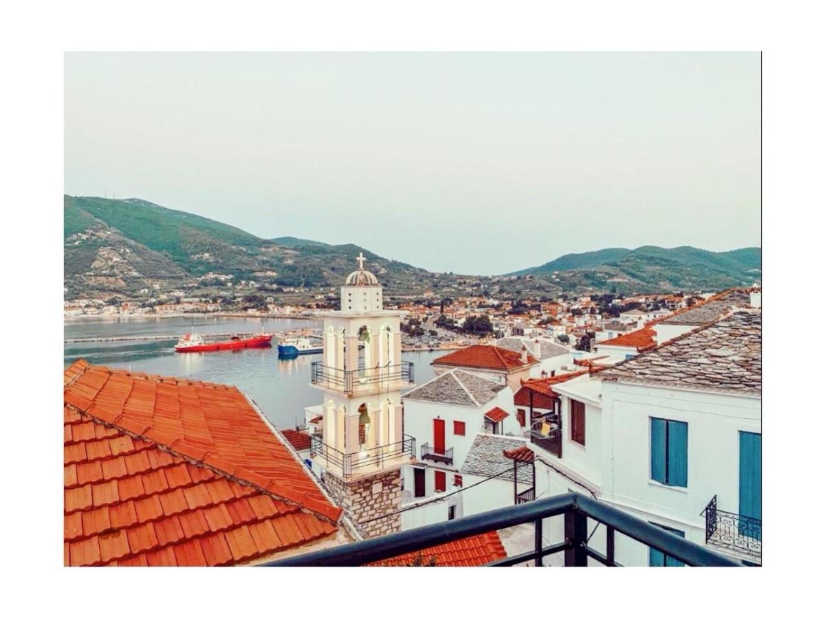 Evageliasvilla Sea View Skopelos Buitenkant foto
