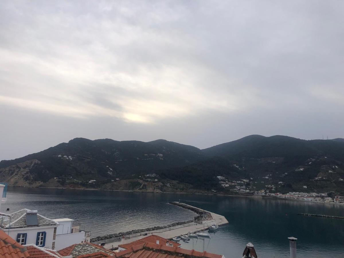 Evageliasvilla Sea View Skopelos Buitenkant foto